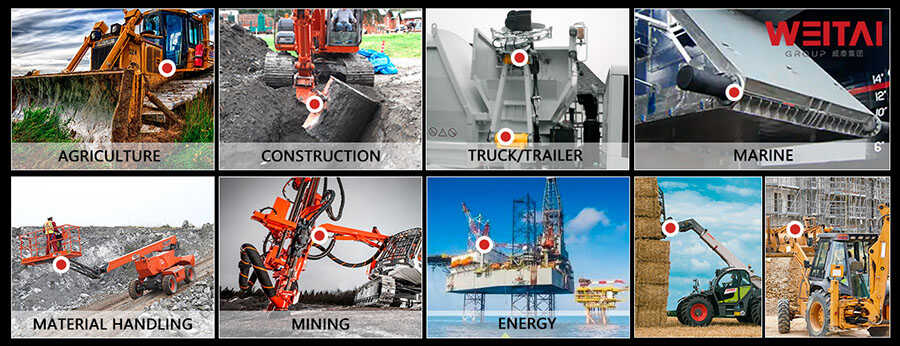 the applications of hydraulic rotary actuator